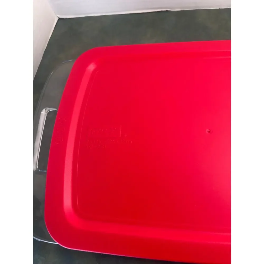 Pyrex clear glass
